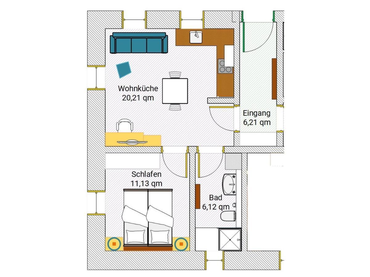 Apartament Hof Elf Ursensollen Zewnętrze zdjęcie